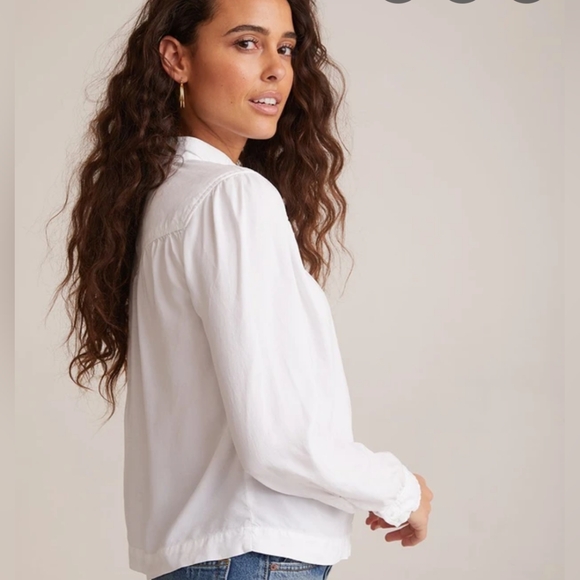 Bella Dahl white button-up blouse - Picture 12 of 13